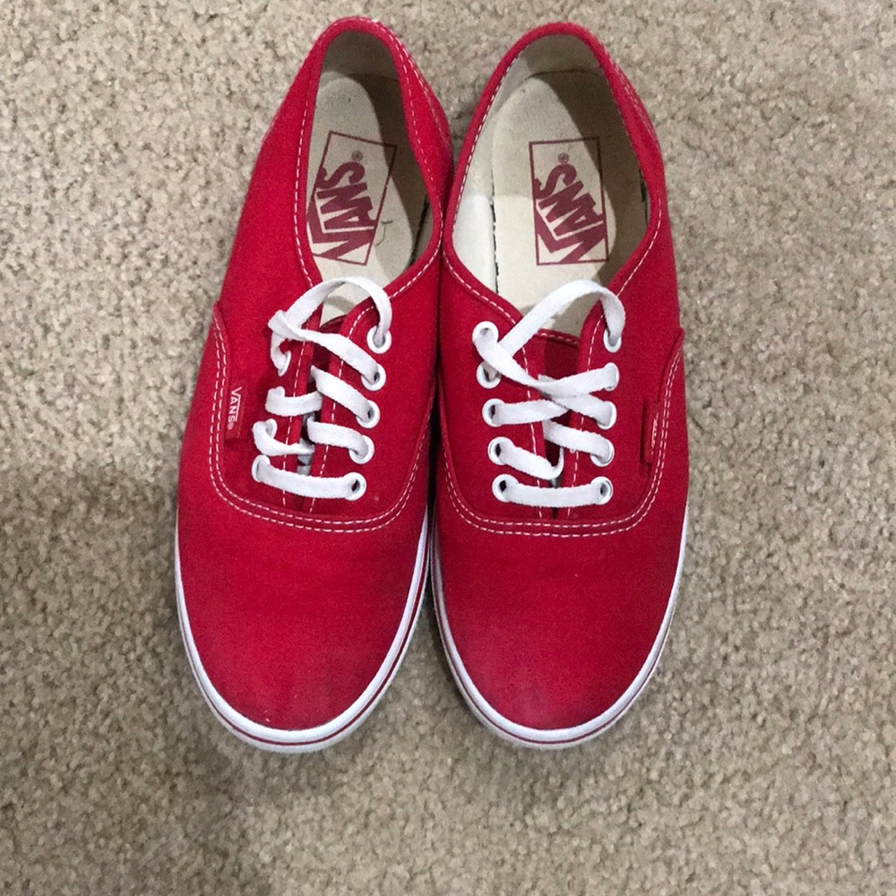 Red Vans